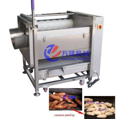 Commercial Fresh Cassava Peeling Machine Cassava Peeling Machine For Cassava Processing Plant